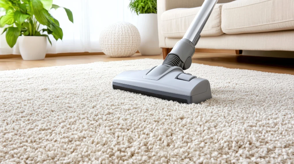 Eco-friendly carpet cleaning using safe and non-toxic solutions