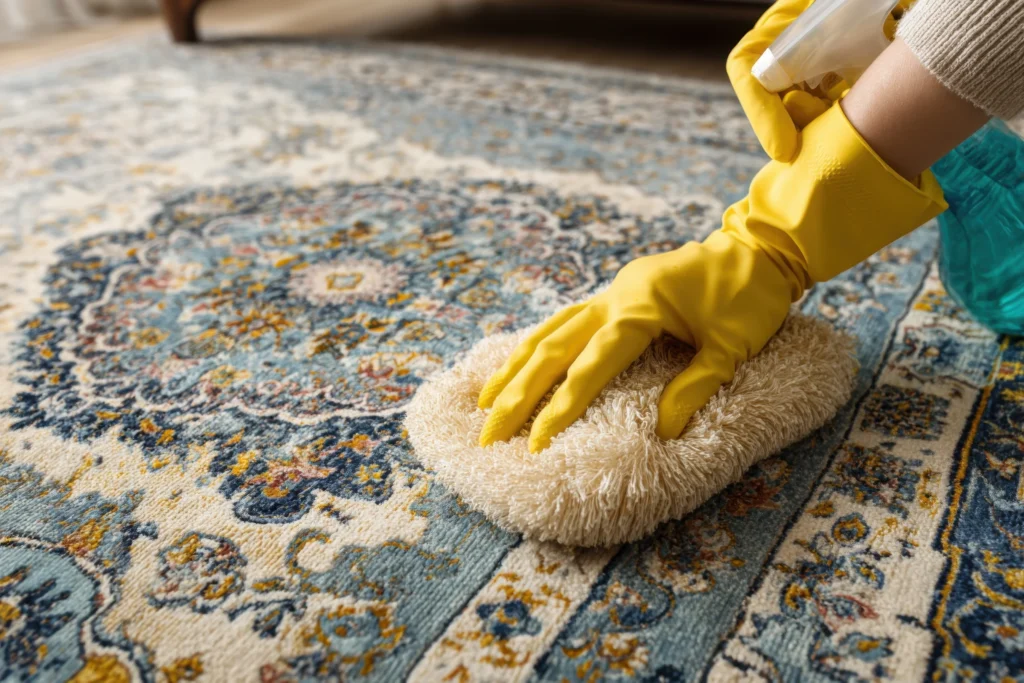 Professional Bangkok cleaning services team deep cleaning a modern condo