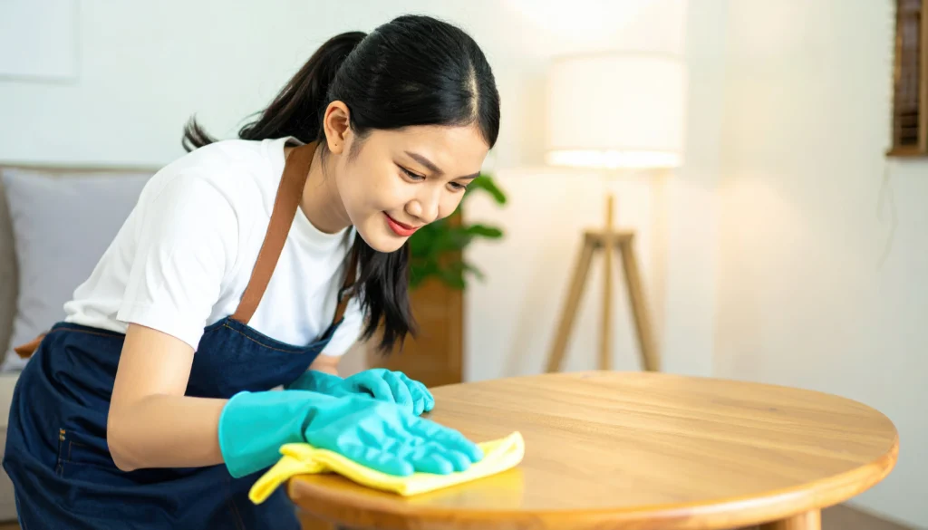 Eco-friendly maid service Bangkok using non-toxic cleaning products