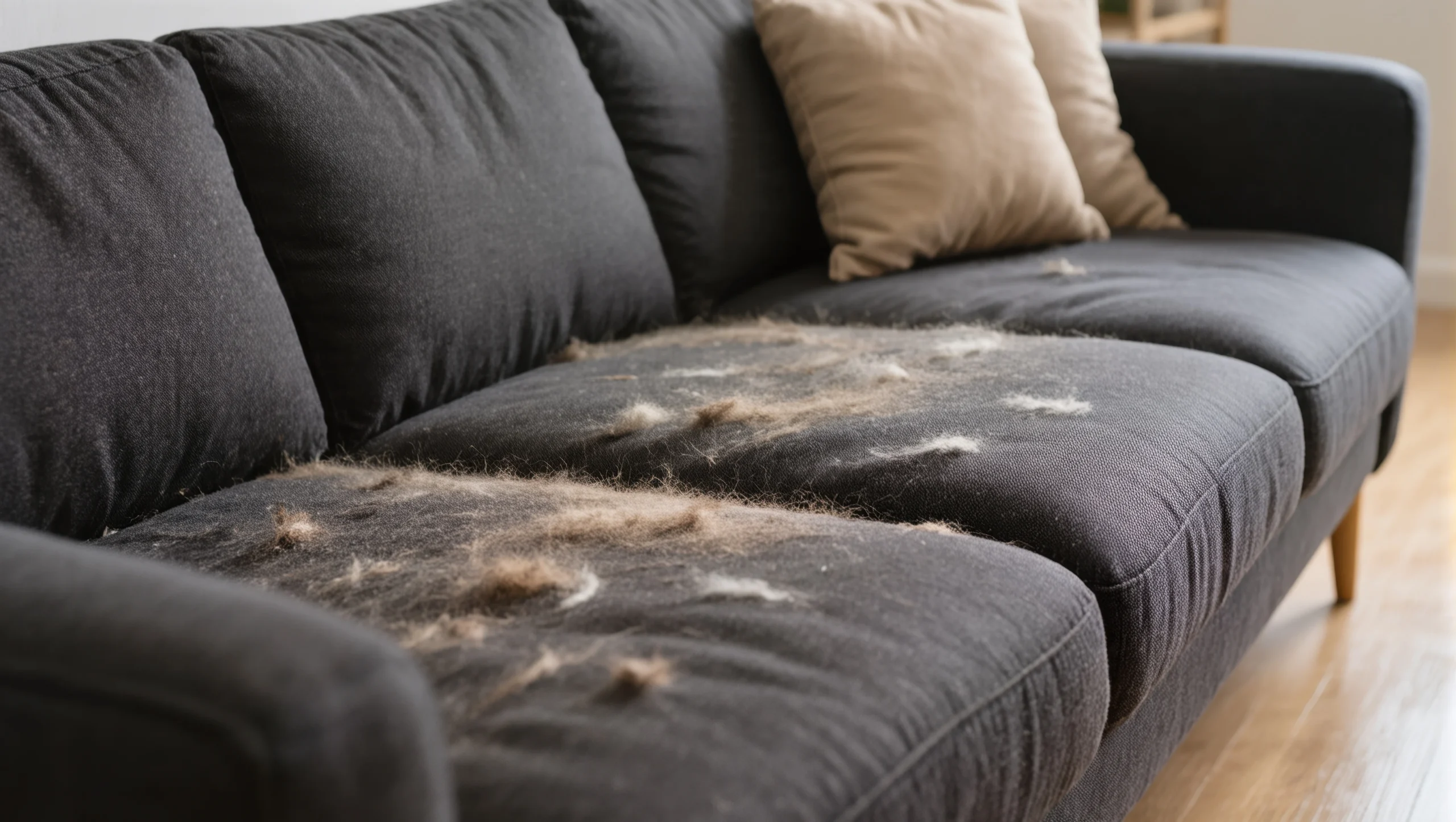 Professional sofa cleaning removing dirt and stains from fabric sofa